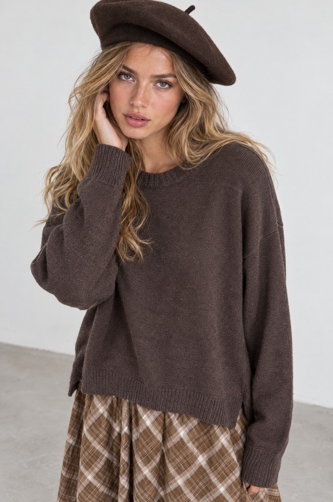 Hannah Oversized Knit Sweater