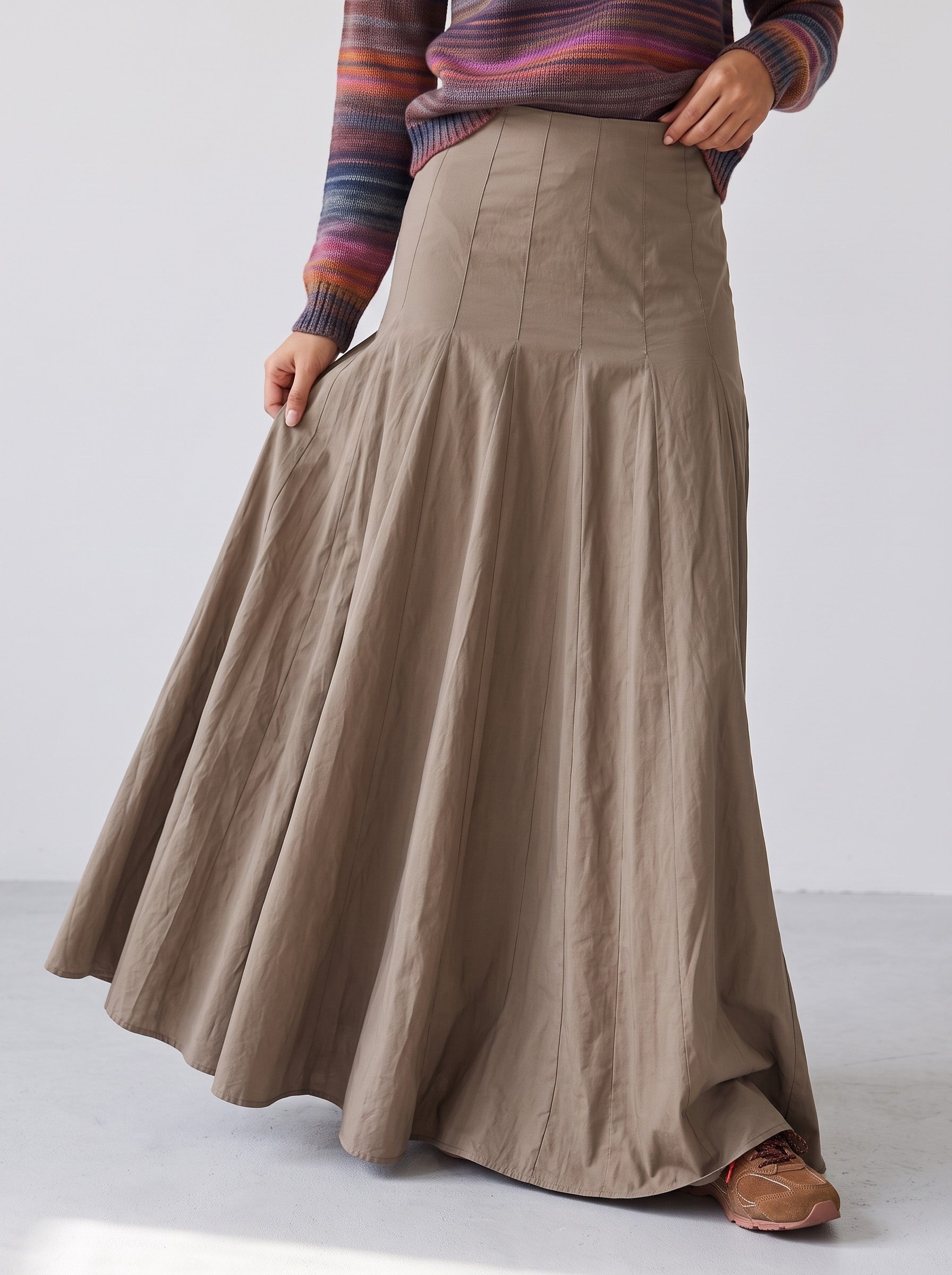Juliette Paneled Maxi Skirt