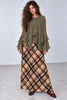 Rachel Ruffle Sleeve Chiffon Blouse