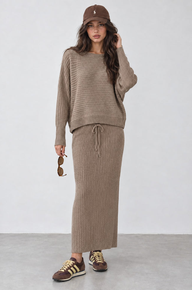 Bérénice Ribbed Knit Set