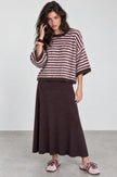 Sacha Knit A-Line Maxi Skirt