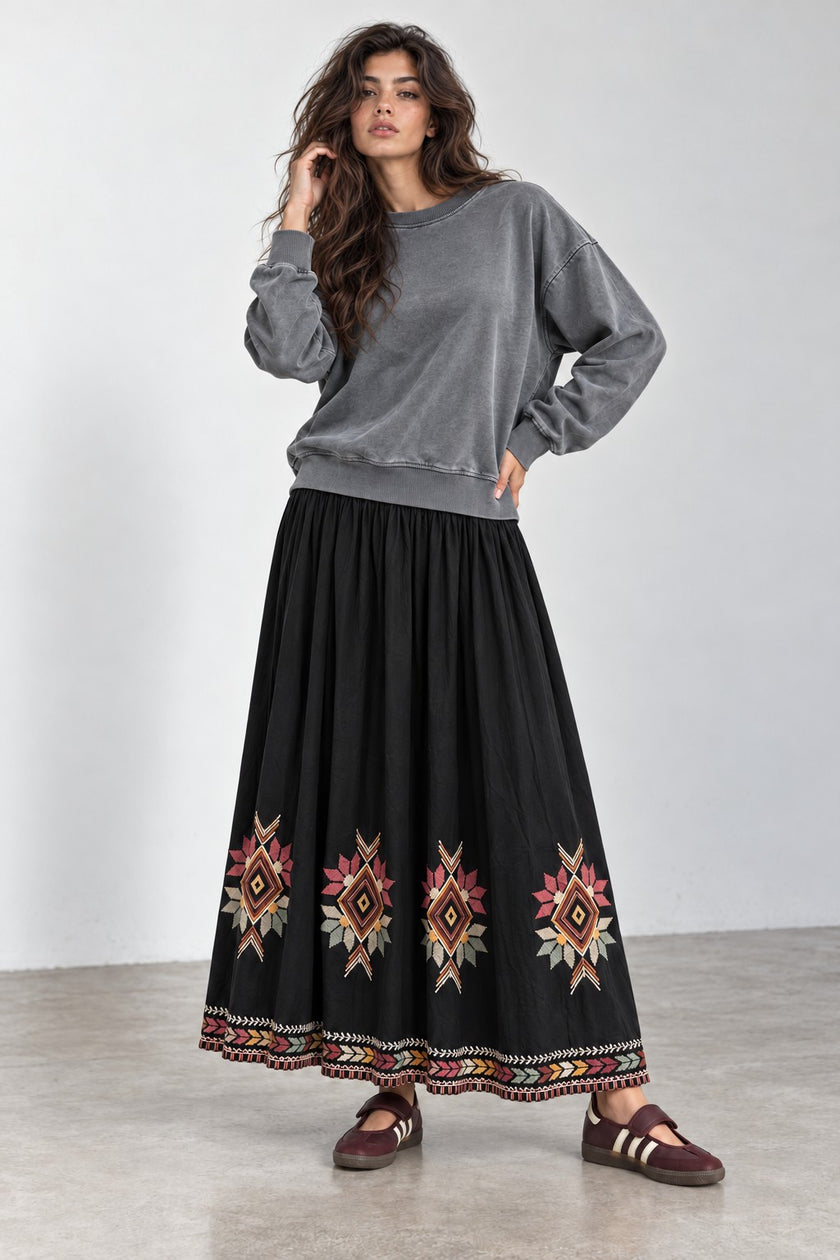 Ayelet Washed Oversized Sweatshirt