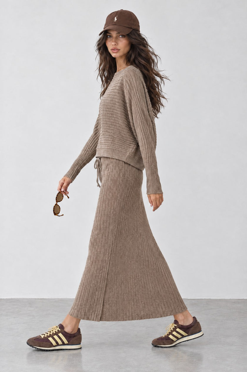 Bérénice Ribbed Knit Set