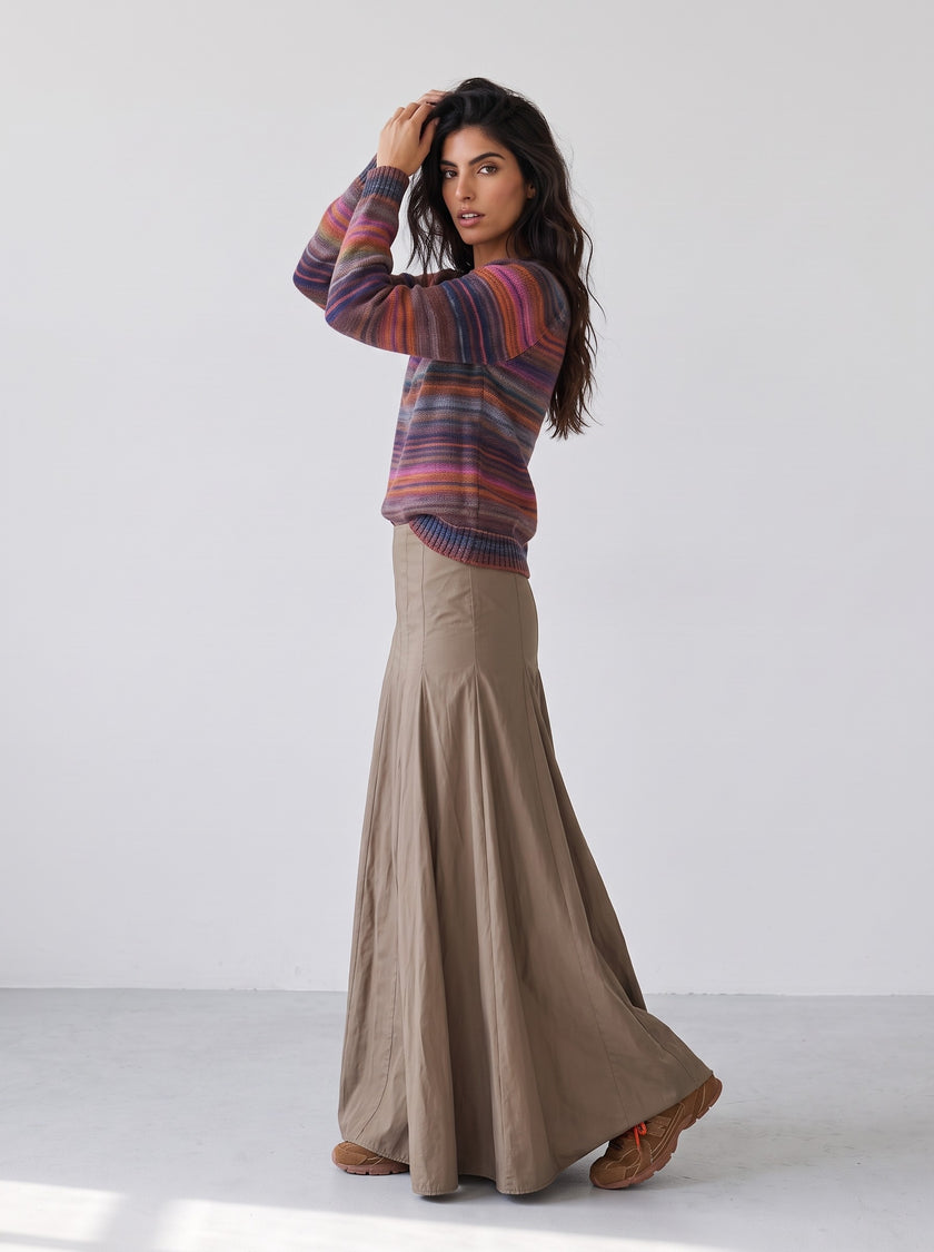 Juliette Paneled Maxi Skirt