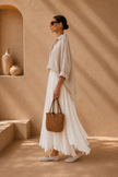 Viviane Ethereal Asymmetrical Maxi Skirt
