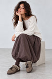 Gabrielle Relaxed Knit Sweater