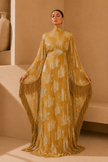 Terry Embroidered Kaftan Dress