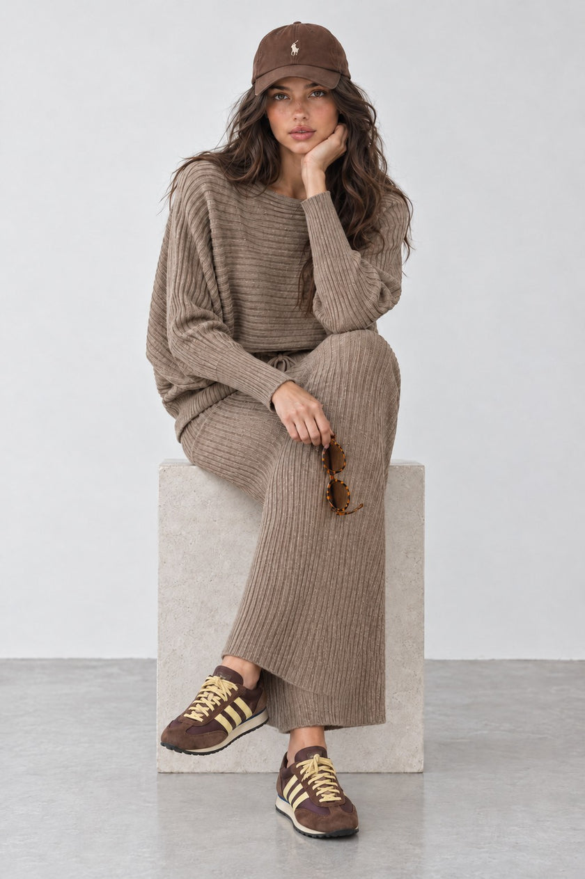 Bérénice Ribbed Knit Set