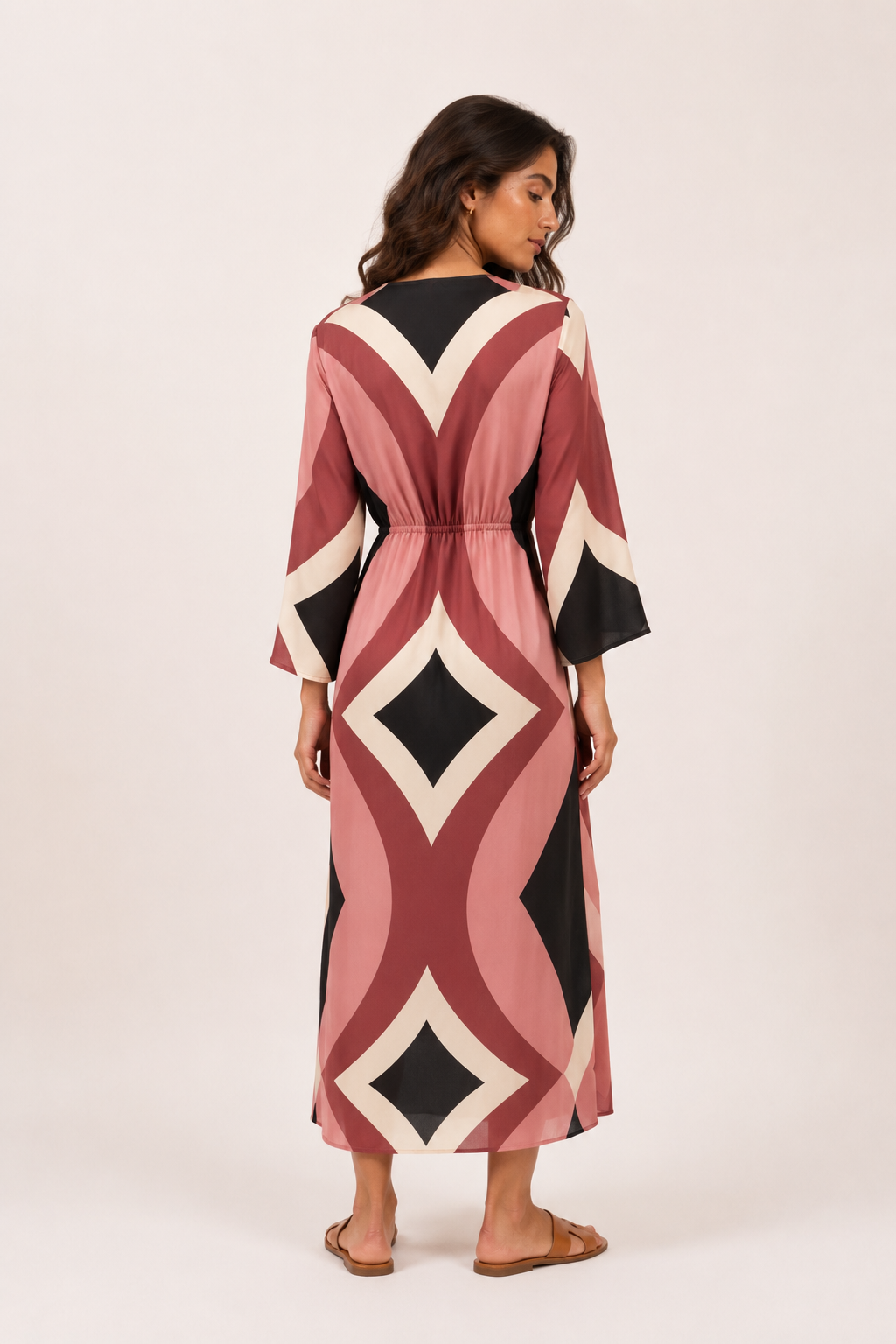 Salome Modest Printed Maxi Dress