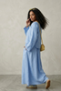 Savana Relaxed Set – Chocolate & Sky Blue