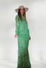HELENA GOLD PRINTED LONG SKIRT