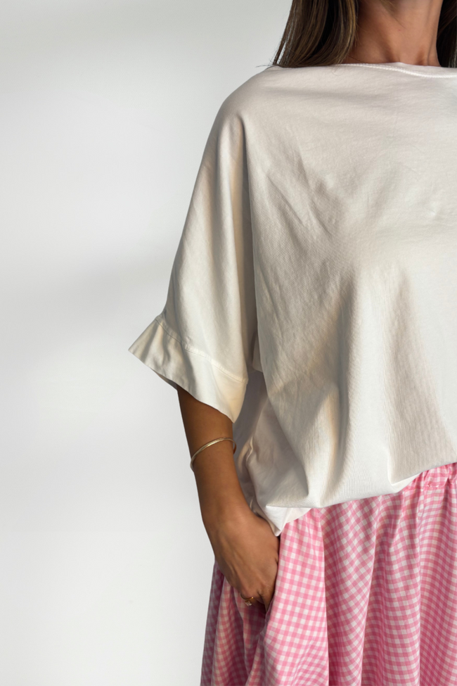 DELINDA WHITE TOP