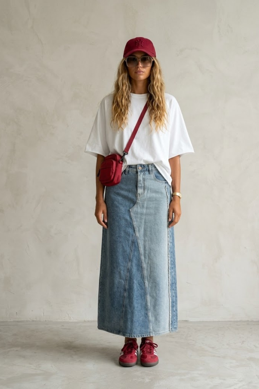 Maya Oversize Cotton Tee
