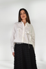 GRAZIA EMBROIDERED WHITE SHIRT WITH STAR DETAIL