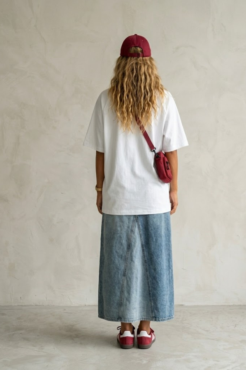 Maya Oversize Cotton Tee
