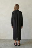 Tehila Black Shirt Dress