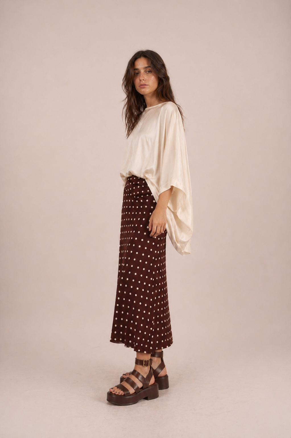 Mina Polka Dot Skirt