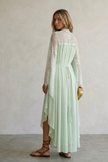 Esmee Chiffon & Lace Evening Gown