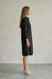 Laurence Black Shirt Dress