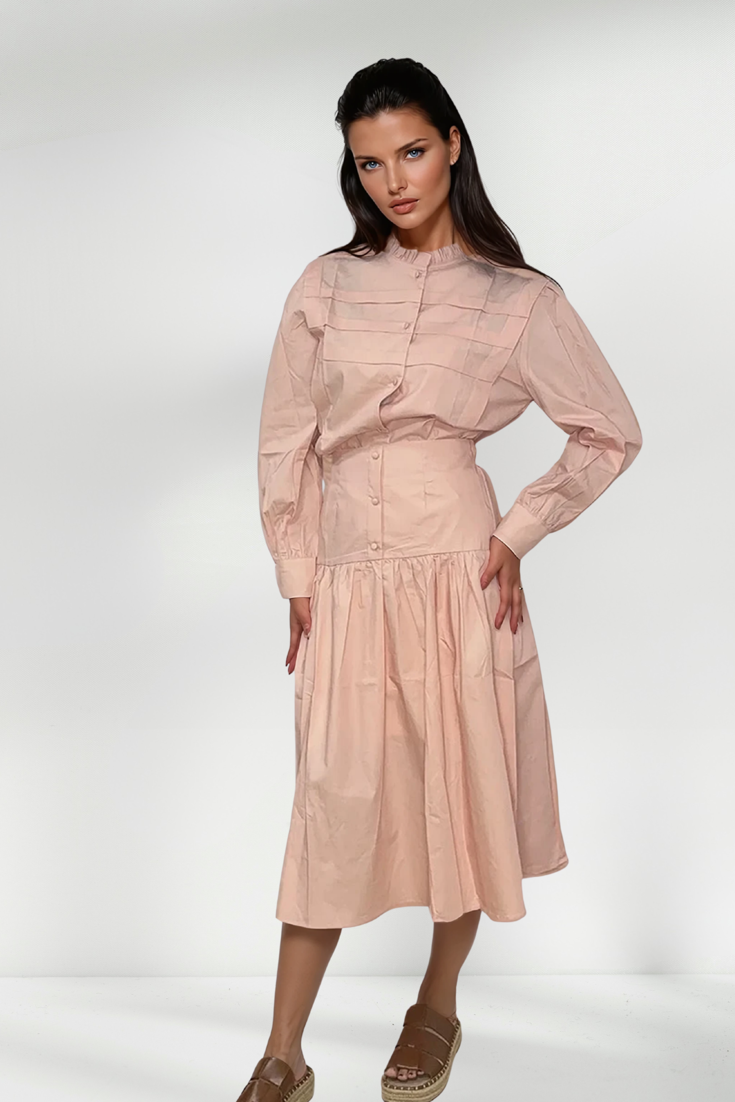 Clara Blush Cotton Set