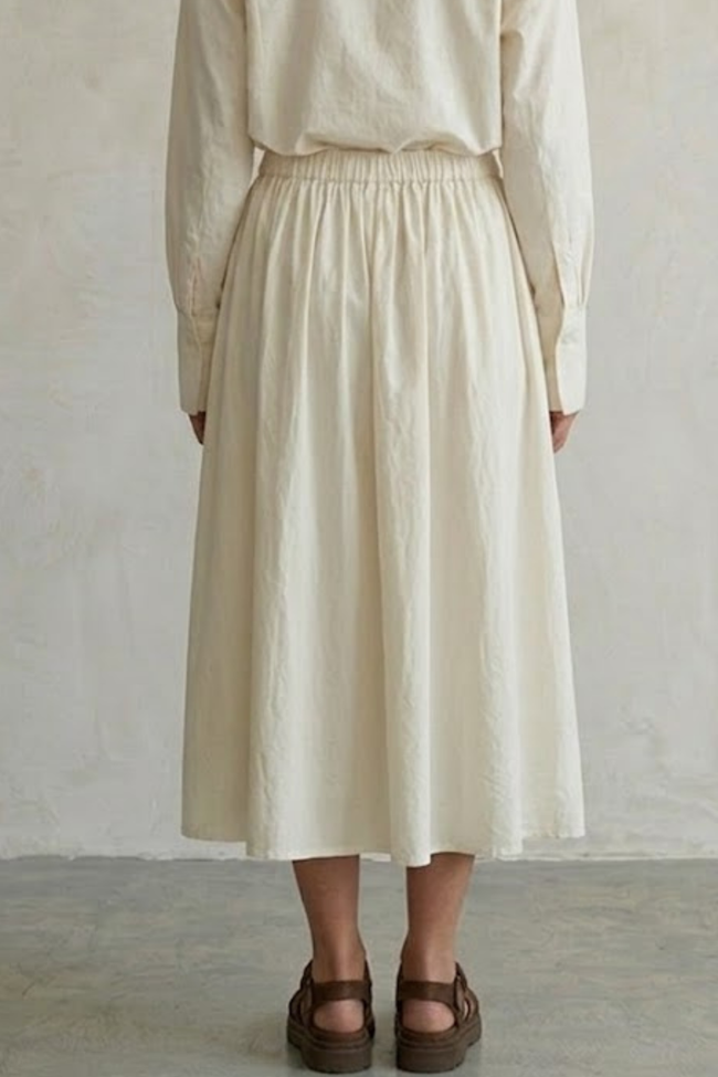 Mia Elasticated Midi Skirt