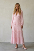 Elise Elegant Ruffled Maxi Dress