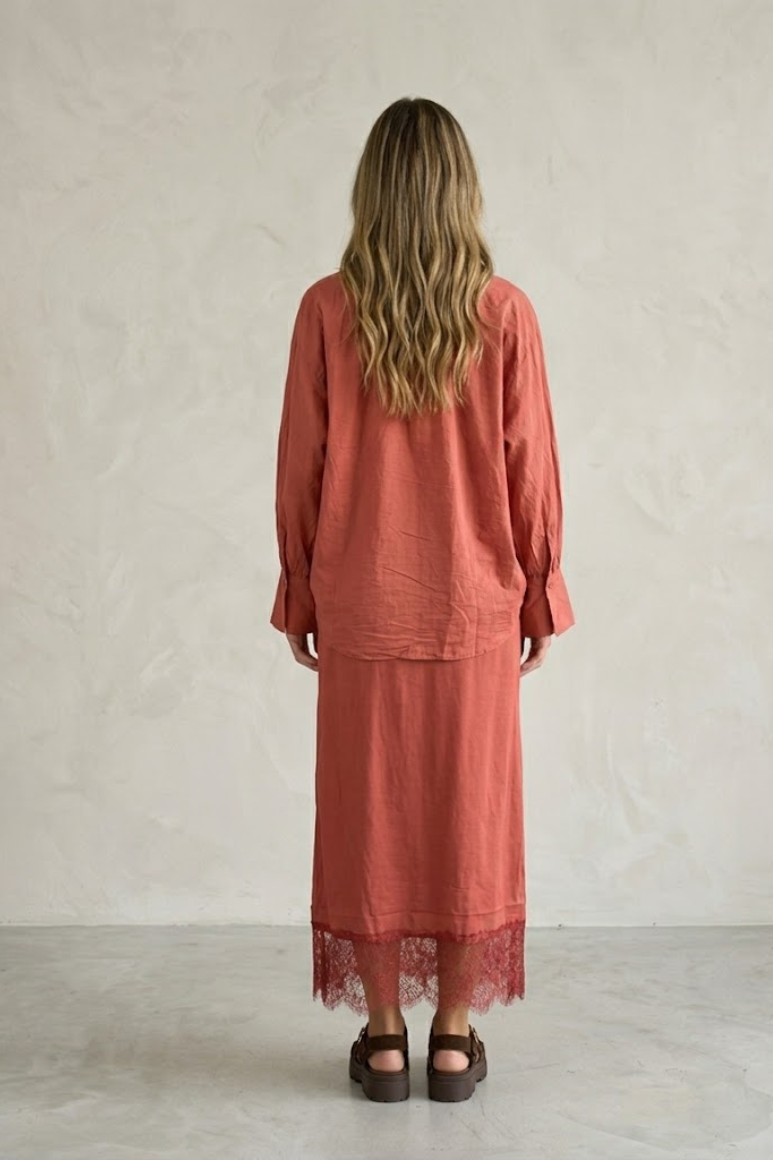 Diana Balloon Sleeve Oversized Shirt