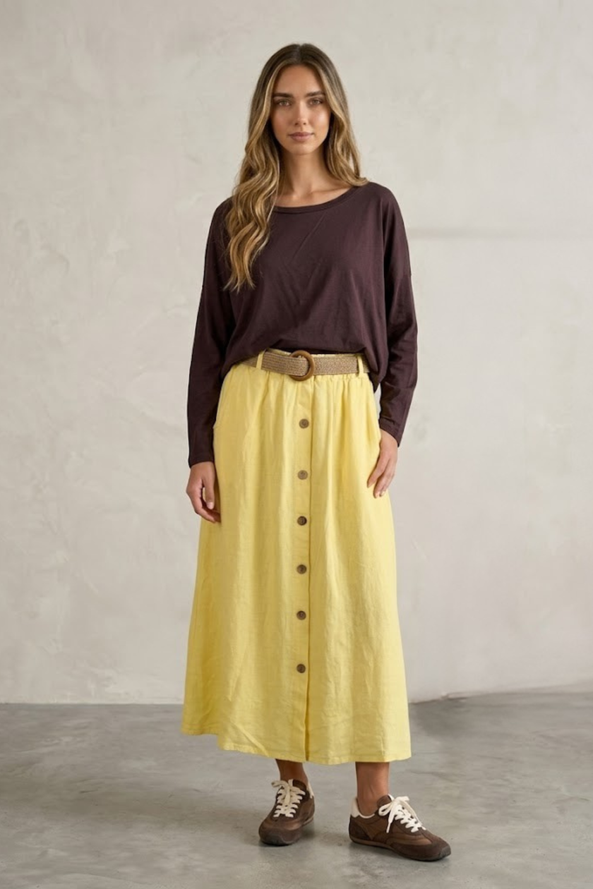 Amanda Oversized Long Sleeve Top