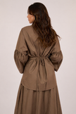 Missa Cotton Set – Brown & Navy Blue