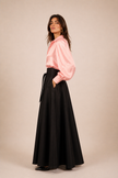 Miranda Iridescent Satin Blouse