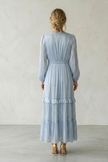 Elise Elegant Ruffled Maxi Dress
