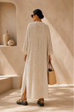 Dana Oversized Linen Maxi Dress