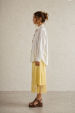 Victoire Jewel-Button Blouse