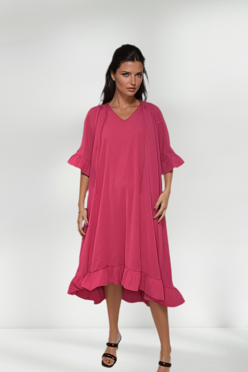Nora Ruffle Dress