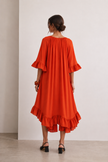 Nora Ruffle Dress