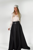 MAYA Satin maxi skirt