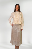 SOPHIE Sequin midi skirt