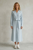 Clara Striped Shirt Dress