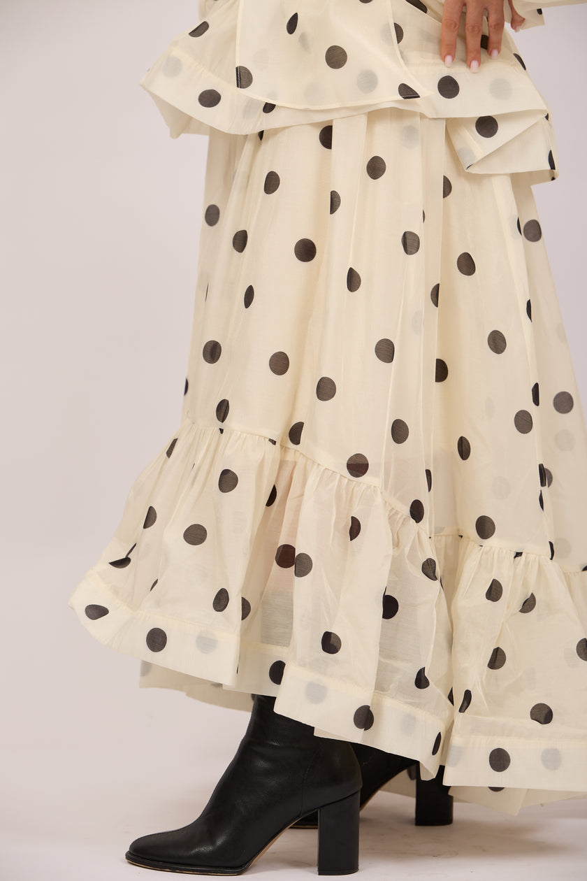 Clara Polka Dot Ruffle Set