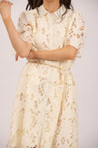 Leonie Lace Shirt Dress