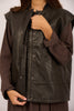 Minda Faux Leather Vest