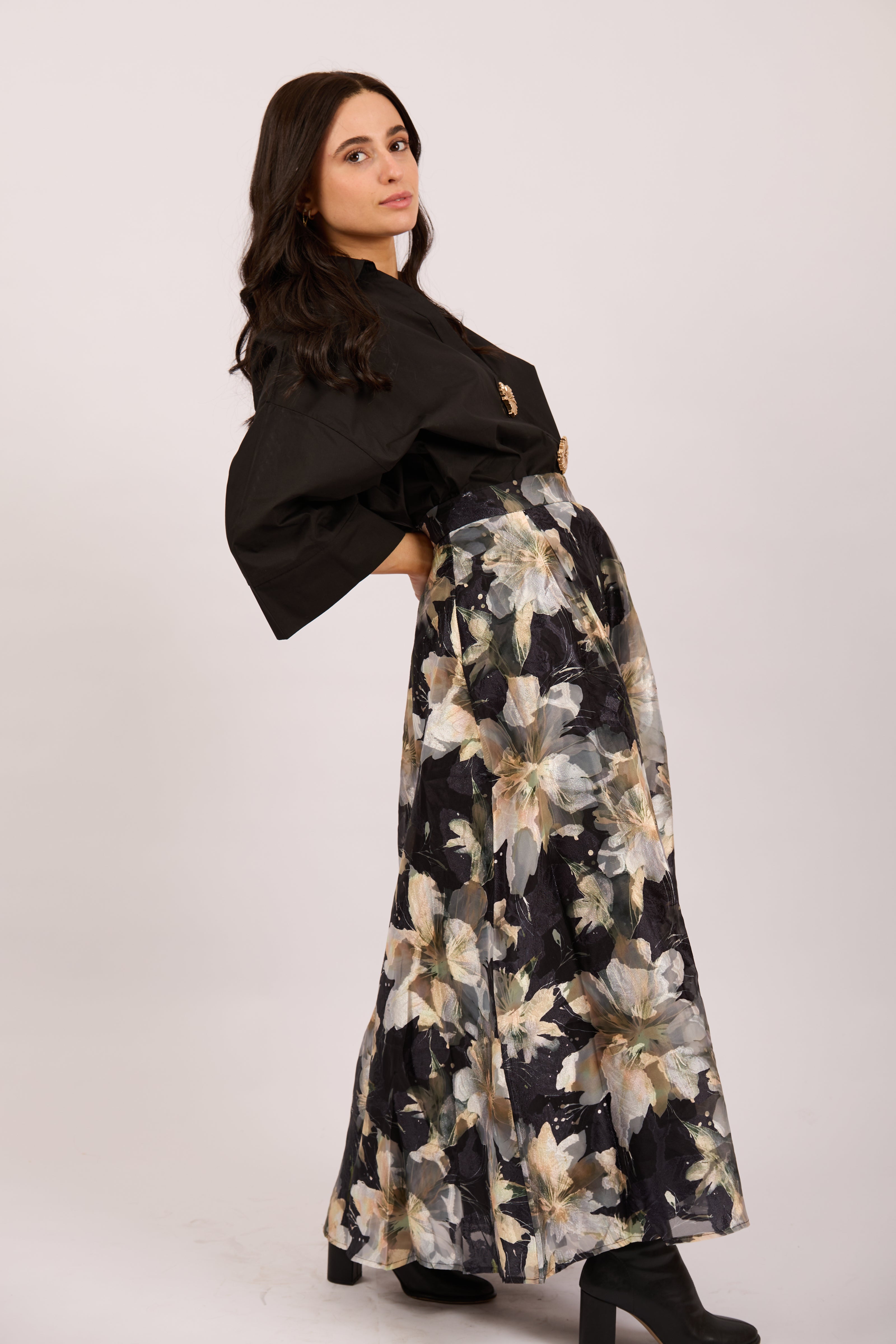 Margaux Floral Maxi Skirt