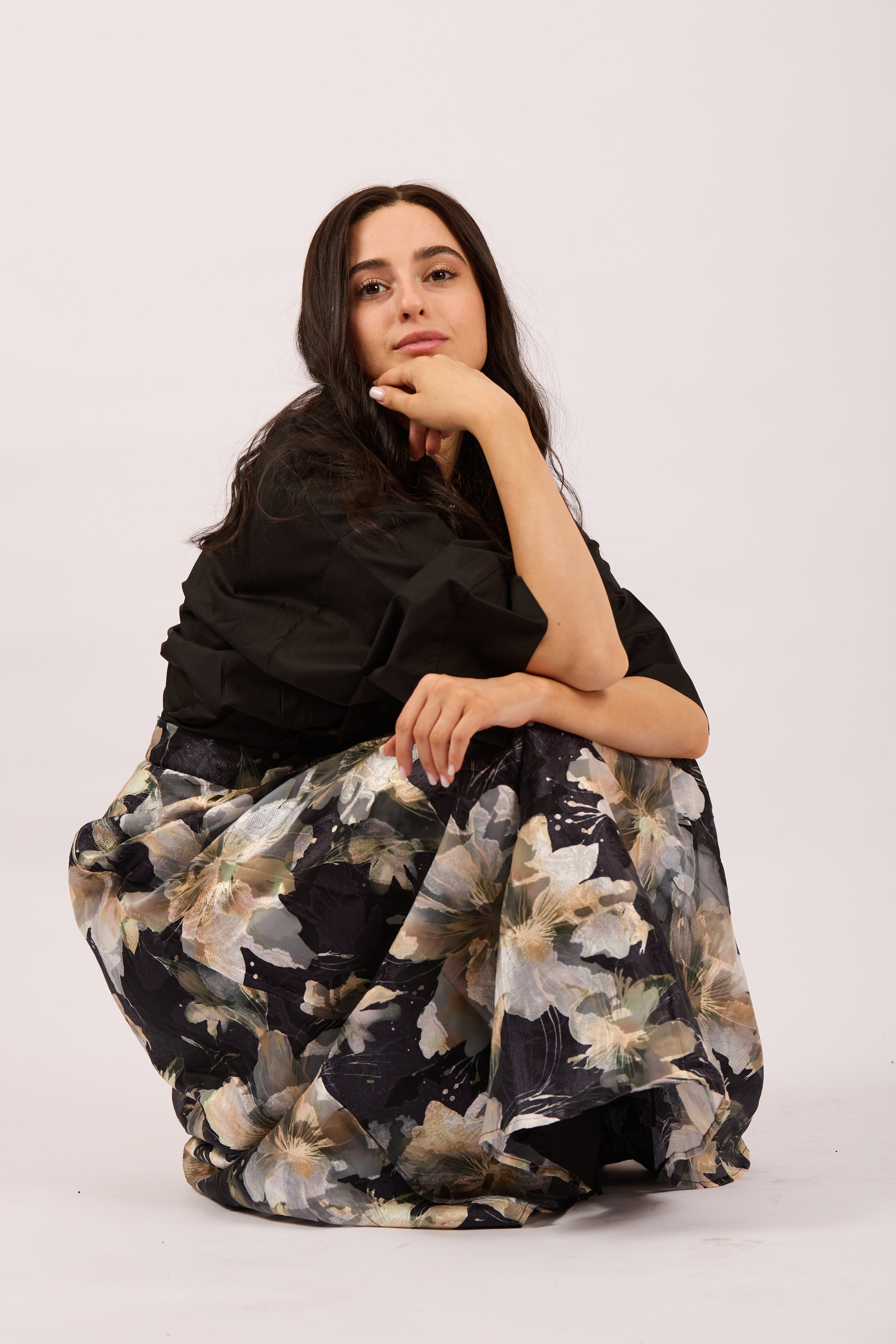 Margaux Floral Maxi Skirt