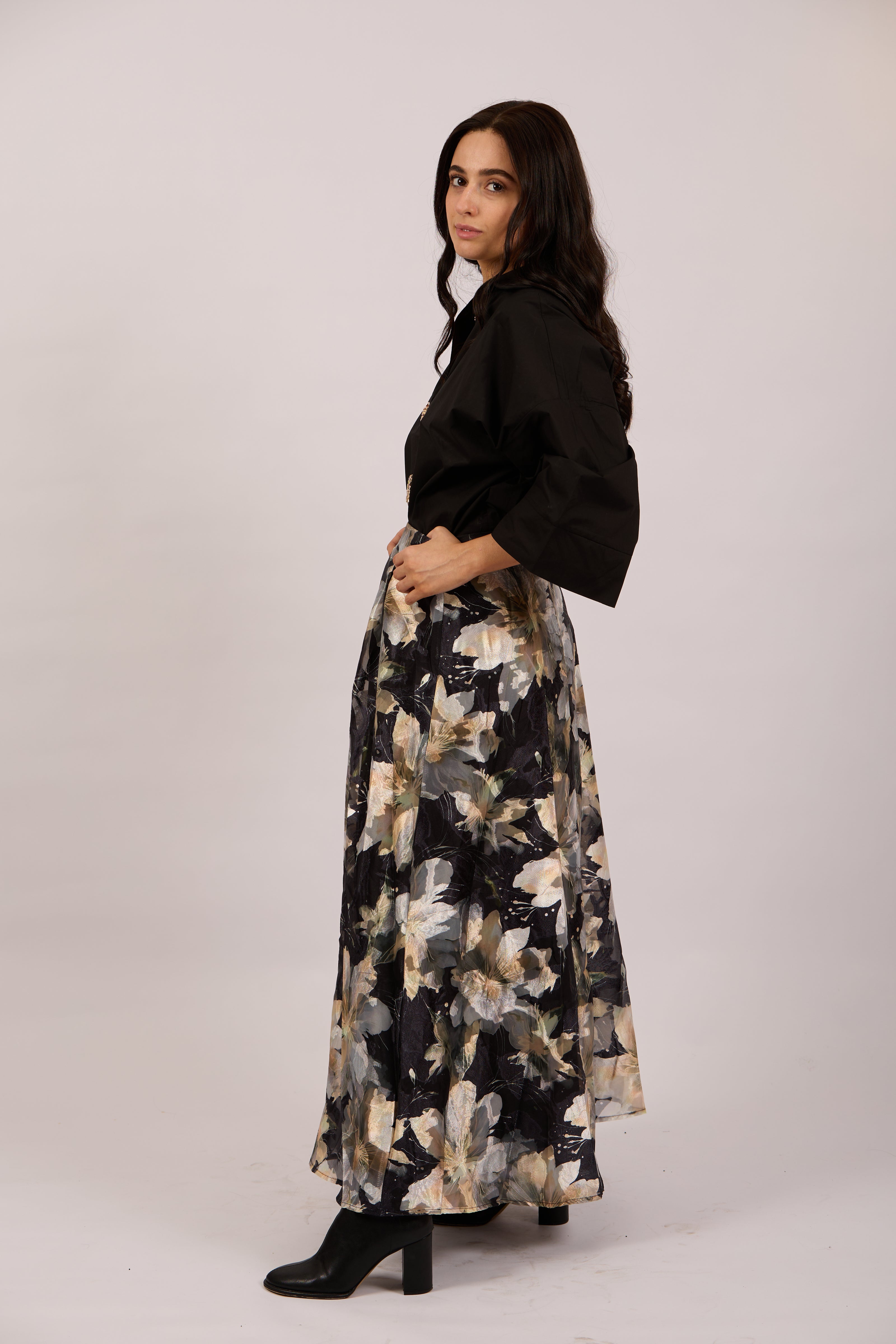 Margaux Floral Maxi Skirt