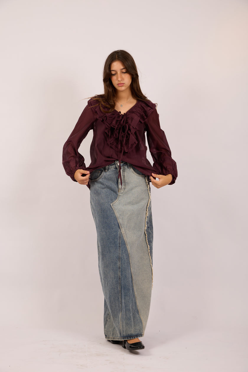 Leva Ruffle Blouse