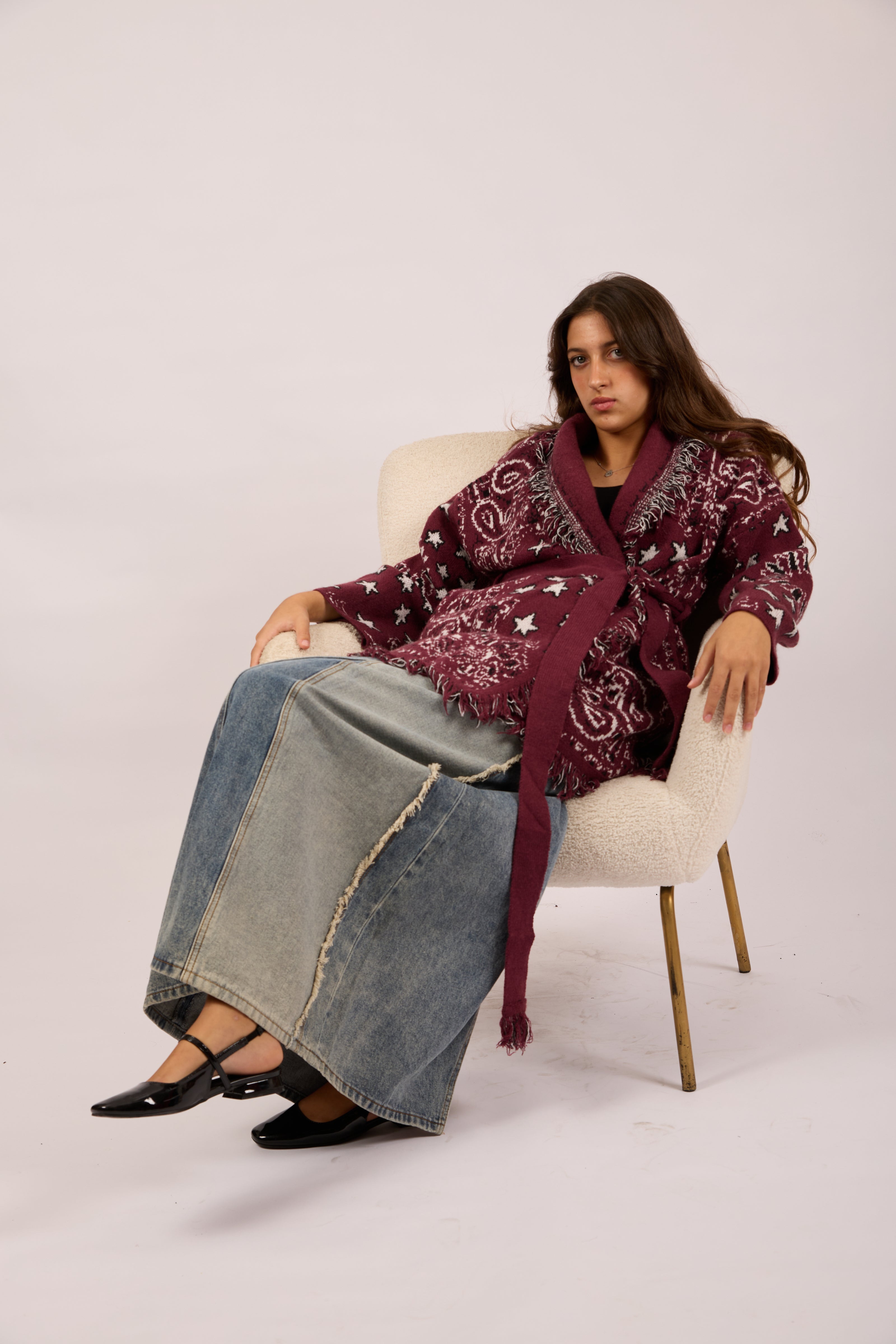 Nora Knit Belted Cardigan