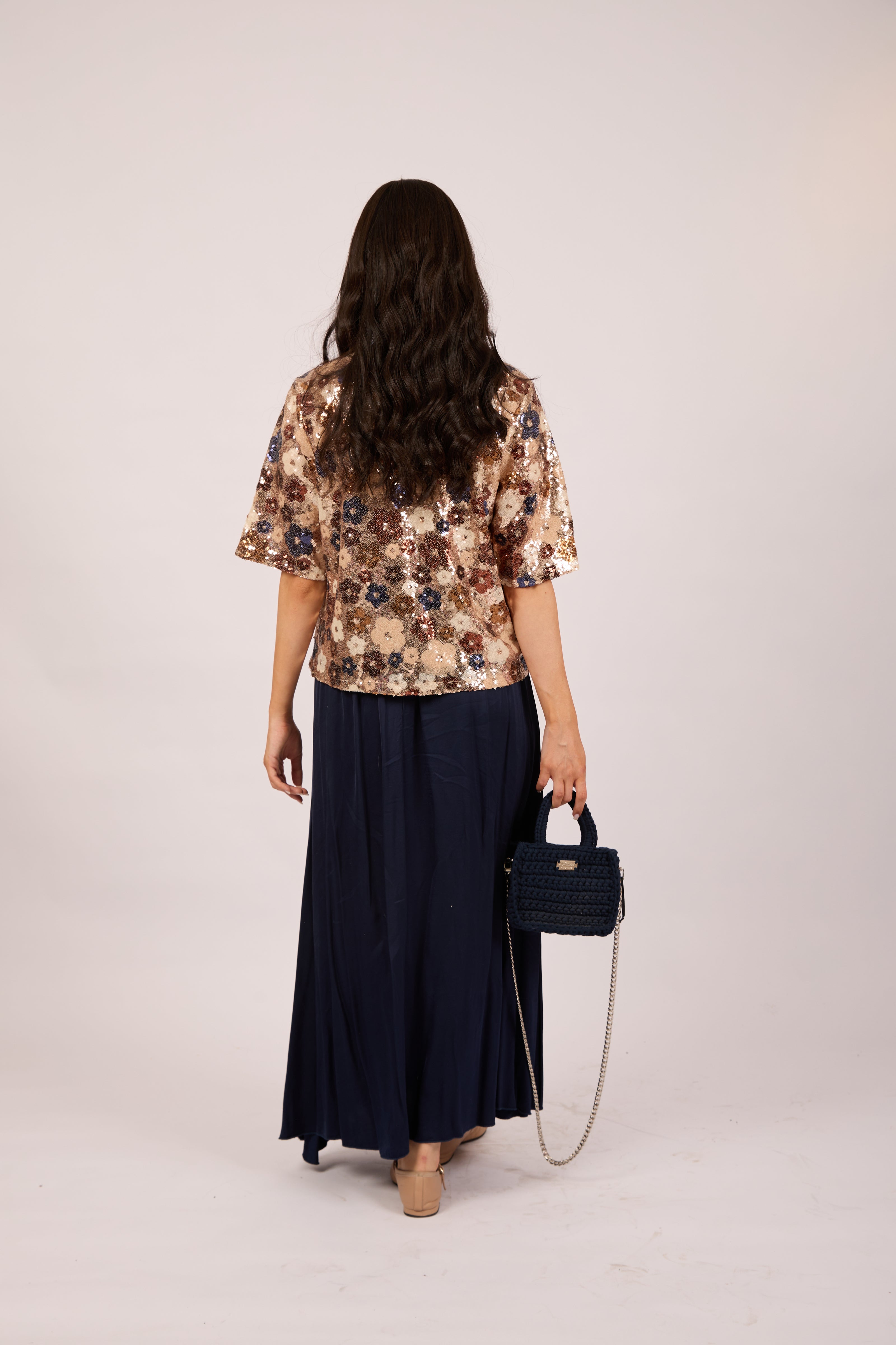 Elena Flowy Maxi Skirt