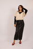 Lina Faux Leather Zip Maxi Skirt