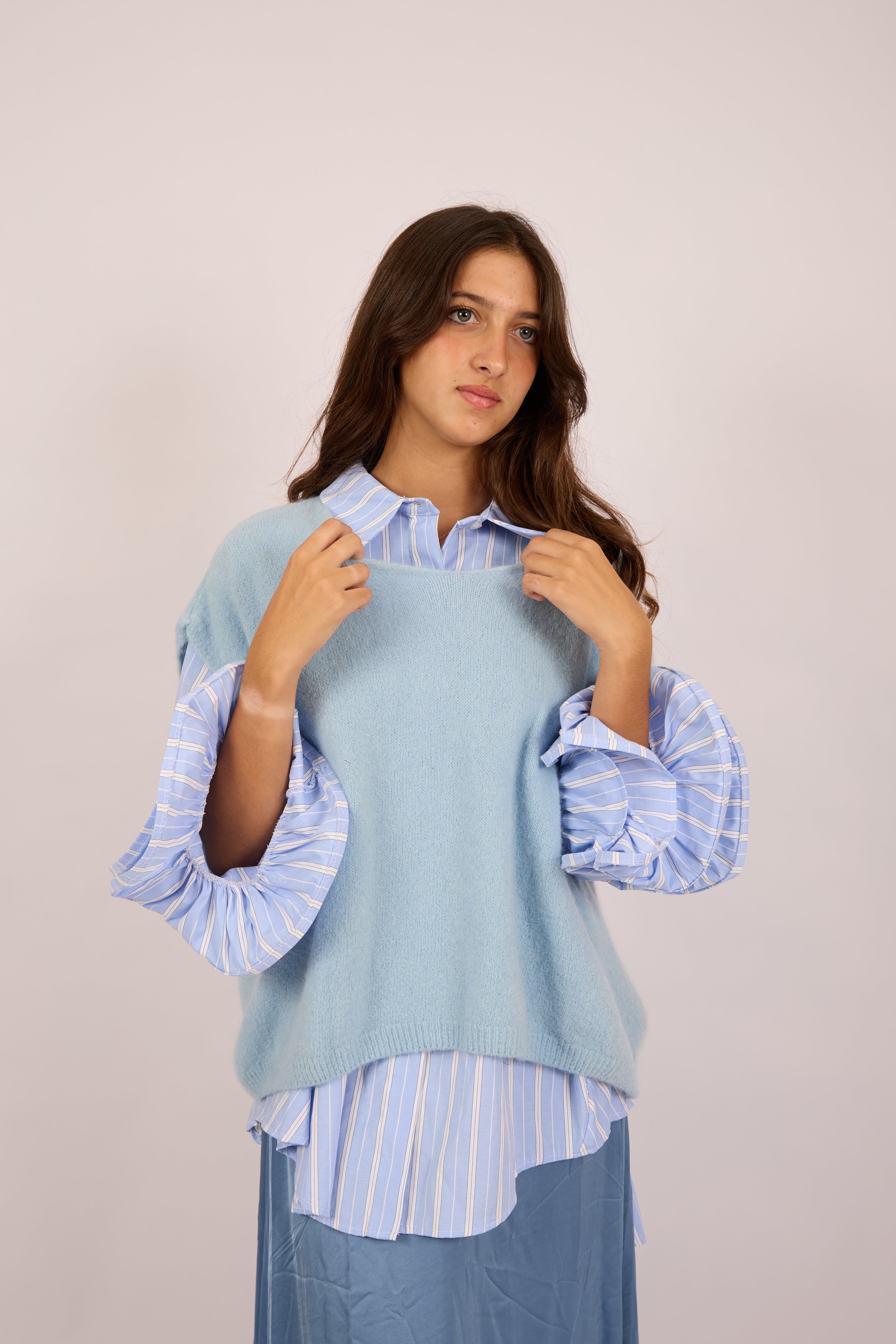 Emma Soft Knit Sleeveless Sweater