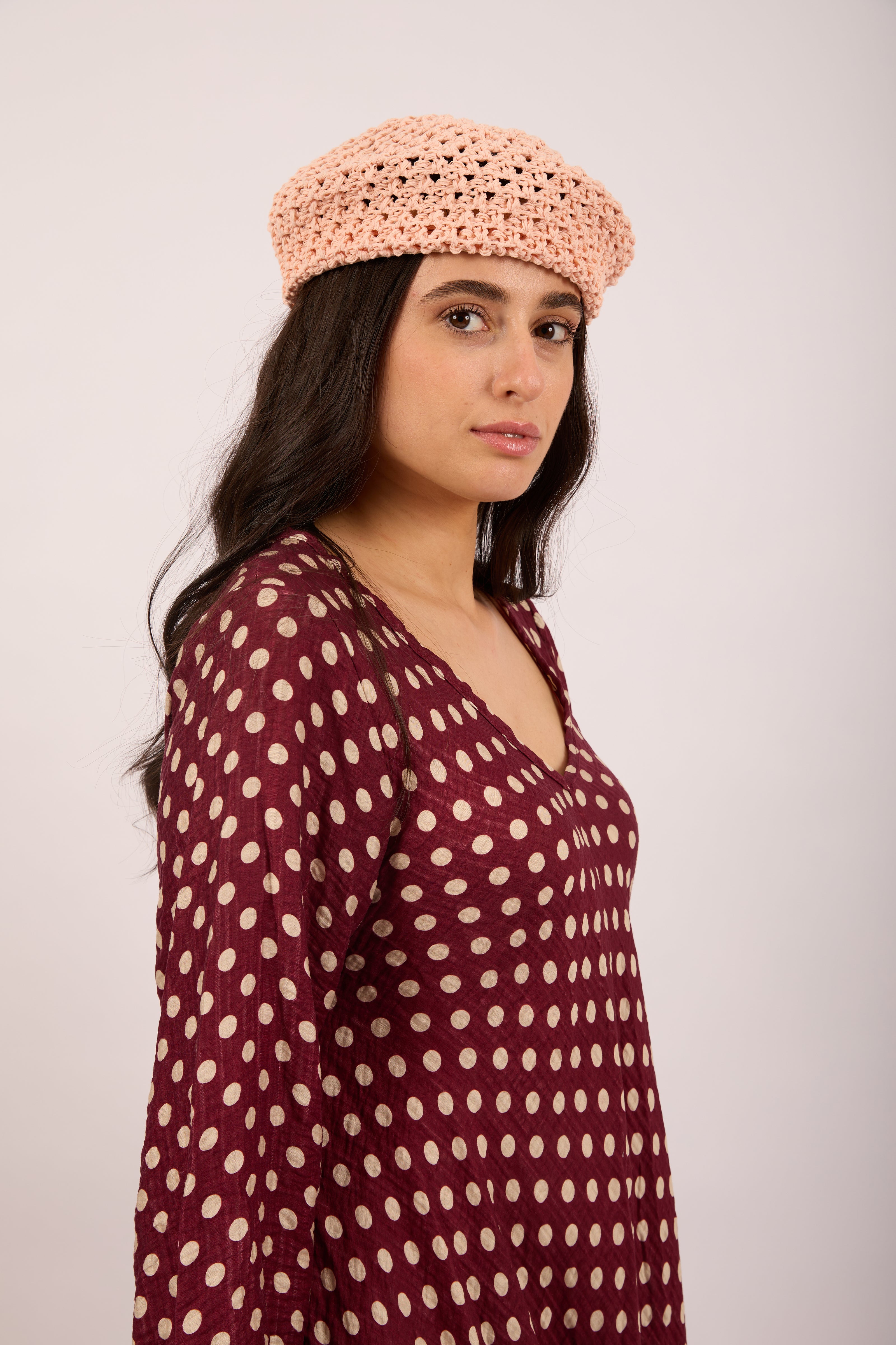 Lea Polka Dot Maxi Dress